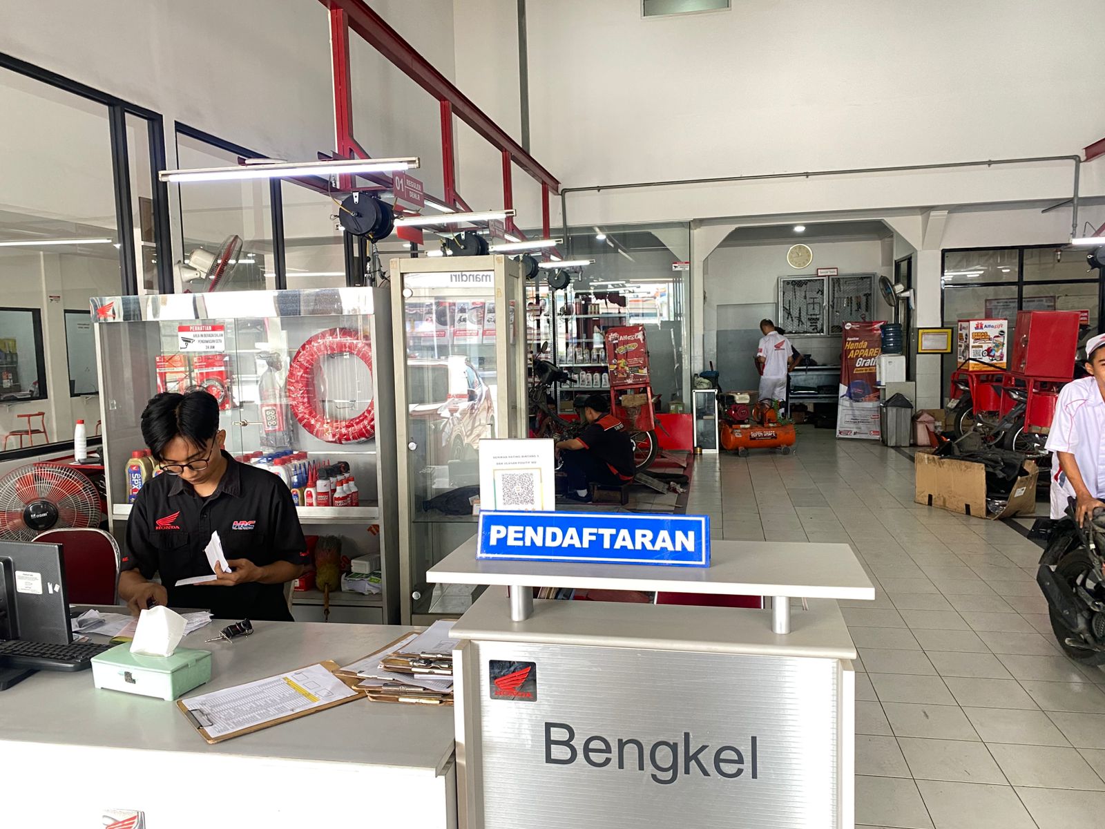 Pendaftaran Bengkel